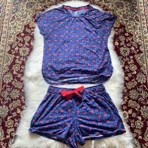 Watermelon shorts and top